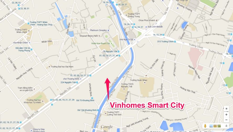 Chung cư Vinhomes Smart City Nguyễn Trãi