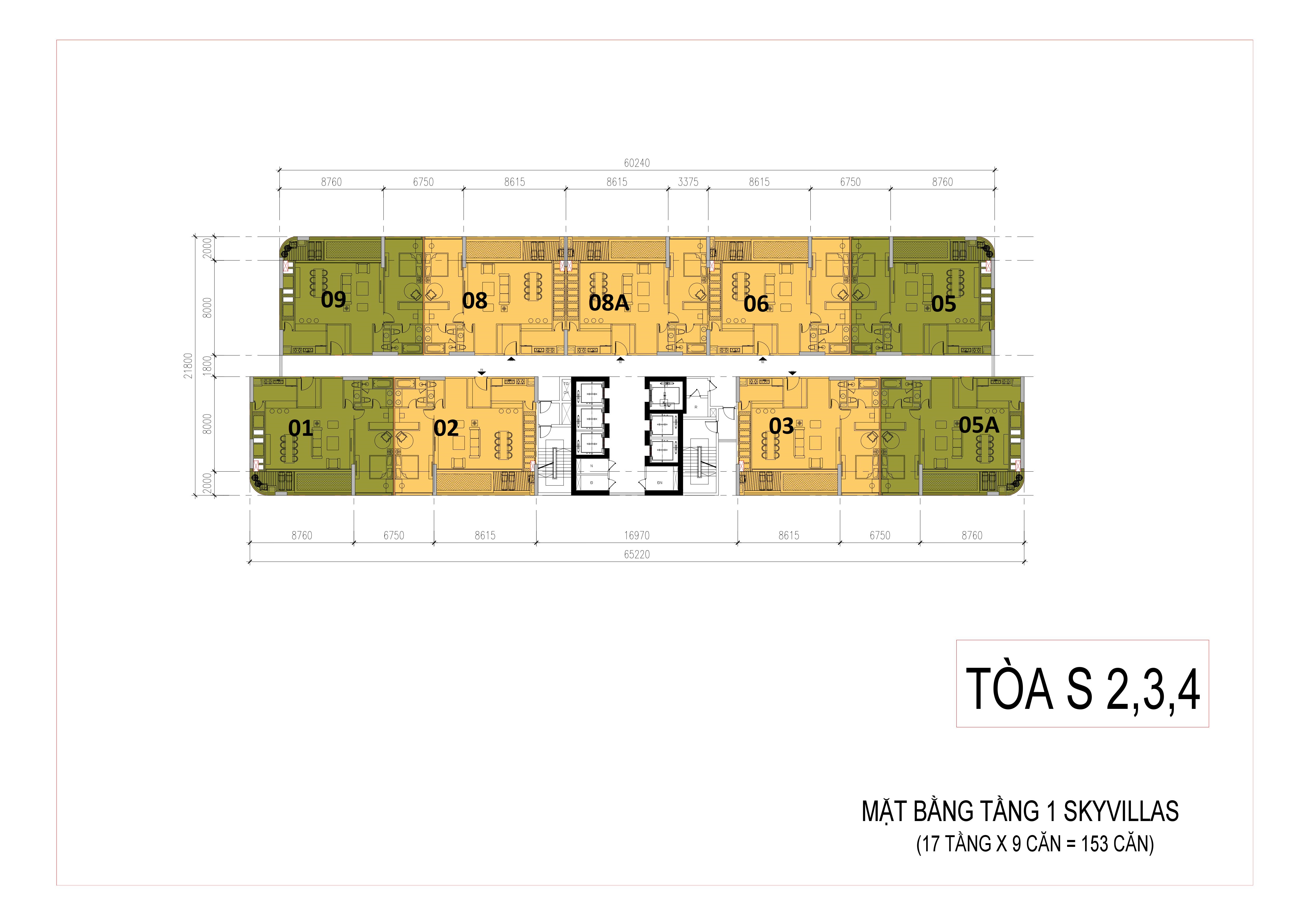 MB Tầng 1 Skyvillas